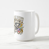 Mug Chemise à manches longues Raton laveur Graffiti Éq (Devant droit)