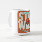 Mug Chemise à manches longues Stay Wild Skull (Devant gauche)
