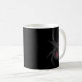 Mug Chemise Araignée Veuve Noire (Devant droit)