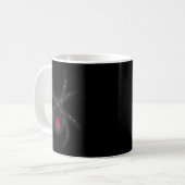 Mug Chemise Araignée Veuve Noire (Devant gauche)