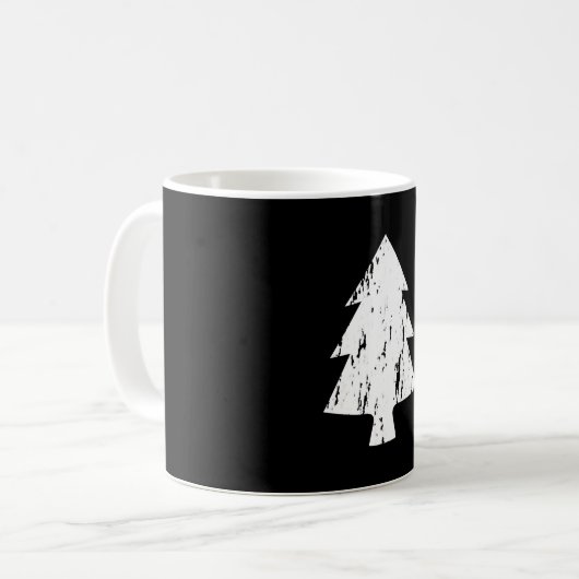 Mug Chemise Arbre de Noël (Devant gauche)