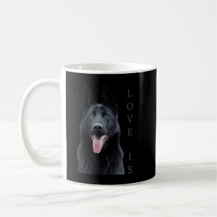 Mug Chemise berger allemande noire Shepard TShirt Chie