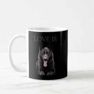 Mug Chemise berger allemande noire Shepard TShirt Chie
