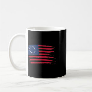 Mug Chemise Betsy Ross 4 juillet Drapeau américain 177