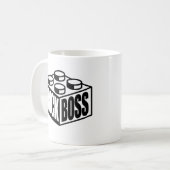 Mug Chemise Boss en brique (Devant gauche)
