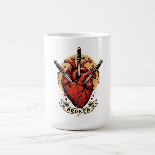 Mug Chemise Broken Heart Daggers (Centre)