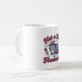 Mug Chemise Chat Effrayé Pas Fan de Feux d'Artifice (2 (Devant gauche)