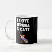 Mug Chemise Chat I Love Opera & Chats - Furry Feli (Gauche)