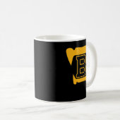 Mug Chemise classique Boston BruinsTeeth (Devant droit)