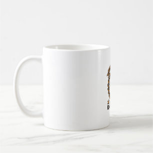 Mug Chemise d'amour de chien Gravure vintage conceptio