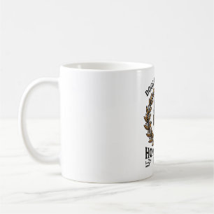 Mug Chemise d'amour de chien Gravure vintage conceptio