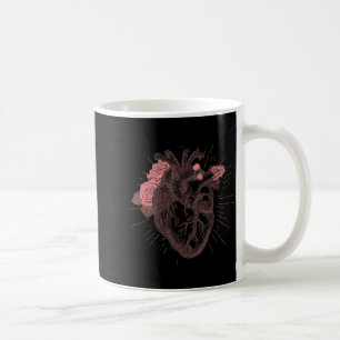 Mug Chemise d'anatomie du cœur anatomique féminin Cœur