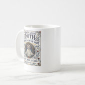 Mug Chemise d'art d'écriture de journal de Bible de Jé (Devant gauche)