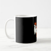 Mug Chemise d'automne avec fantômes de visage de citro (Gauche)