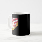 Mug Chemise De Baseball Crème Glace - Chemises De Base (Devant gauche)