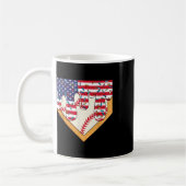 Mug Chemise De Baseball Crème Glace - Chemises De Base (Gauche)