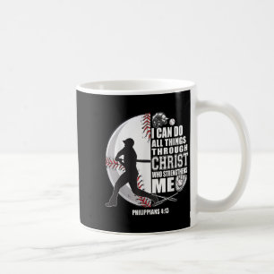 Mug Chemise de baseball Enfants Jésus Fille Christ Gar
