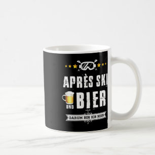 Mug Chemise de bière de fête d'après-ski de nouveauté