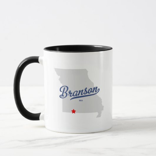 Mug Chemise de Branson Missouri MOIS (Gauche)