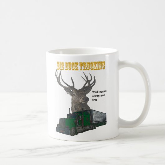 Mug Chemise de camionnage de fortune (Droite)