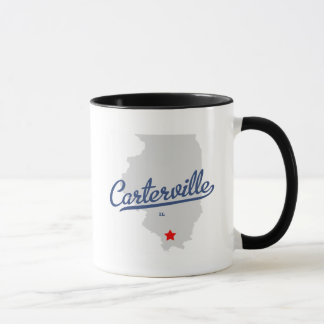 Mug Chemise de Carterville l'Illinois IL