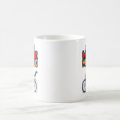 Mug Chemise de chat amusante | Partir Pour Déclencher  (Centre)