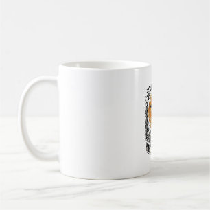 Mug Chemise de chat sorcière Design de lune Halloween