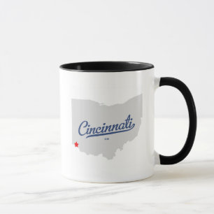 Mug Chemise de Cincinnati Ohio OH