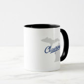 Mug Chemise de Clawson Michigan MI (Devant droit)
