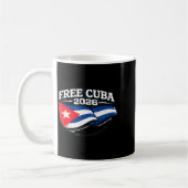 Mug Chemise de conception Cuba Cuba Libre Doctrine de (Gauche)