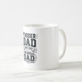 Mug Chemise de conception de citation de gravure vinta (Devant droit)