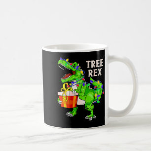 Mug Chemise de dinosaure de Noël Arbre Rex Pyjama Xmas