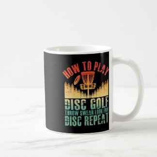 Mug Chemise de disc golf pour hommes Papa joueur de di
