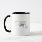 Mug Chemise de DM d'Essex le Maryland (Gauche)