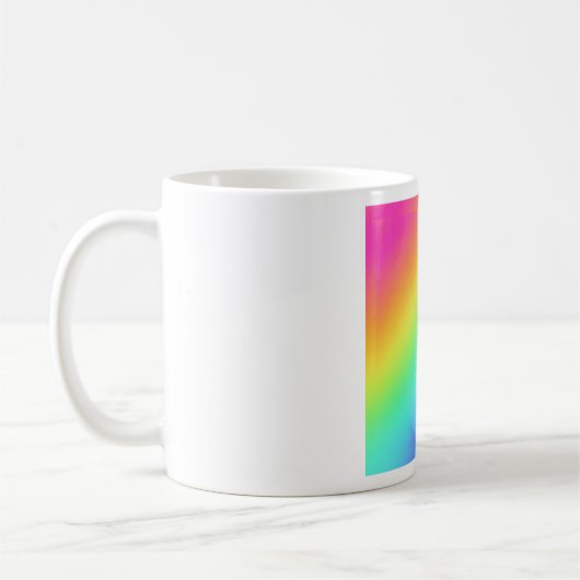 Mug Chemise de femme Rainbow Gradient Pride (Gauche)