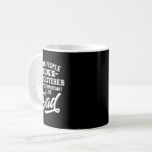 Mug Chemise de fête des pères pour un papa d'éléphateu (Devant gauche)