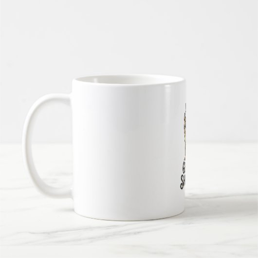 Mug Chemise de fille Berger Allemand Design pour amate (Gauche)