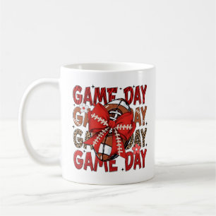 Mug Chemise de football rouge du jour de match – Audac