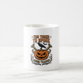 Mug Chemise de gravure de citrouille Halloween profess (Centre)