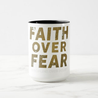Mug Chemise de gym chrétienne | Motivation de travail
