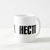 Mug Chemise de Hector (Devant droit)