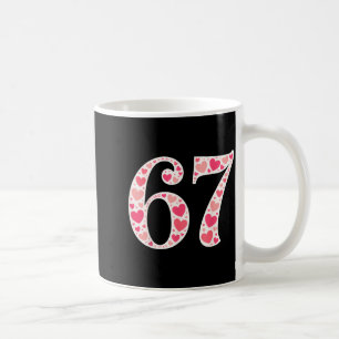 Mug Chemise de la Saint-Valentin 67 6 7 Mème Drôle 67