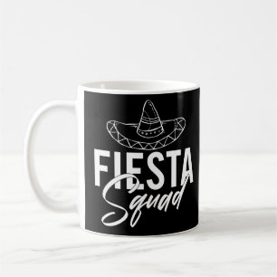 Mug Chemise de l'équipe de fiesta, chemises de fête de