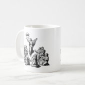 Mug Chemise de lol de Jésus BRB (Devant gauche)