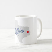 Mug Chemise de Lufkin le Texas TX (Devant droit)