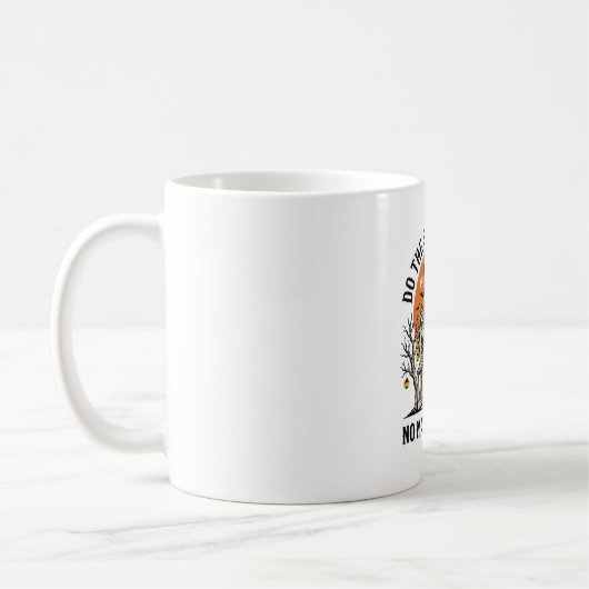 Mug Chemise de Maison Hantée Effrayant Design de Hallo (Gauche)