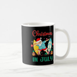 Mug Chemise de Noël en juillet Drôle de Père Noël Été