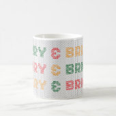 Mug Chemise de Noël Merry & Bright (Centre)