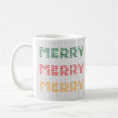 Mug Chemise de Noël Merry & Bright (Gauche)