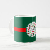 Mug Chemise de Noël Red Green Joyer (Devant gauche)